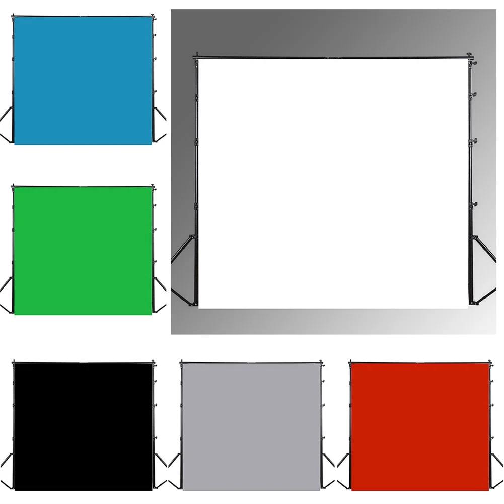 Pure Color Photography Background Cloth Studio Photo Booth Portrait Backdrop Photoshoot Screen Video Recording Parties Curtain