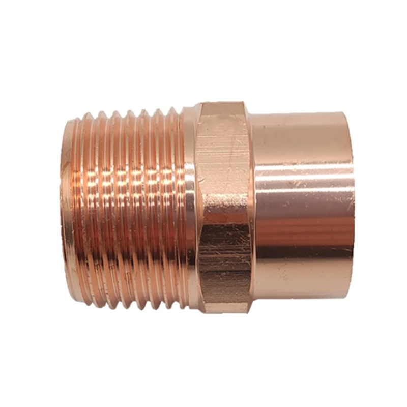 1" C x 1" Male NPT Threaded Copper Adapters 50 