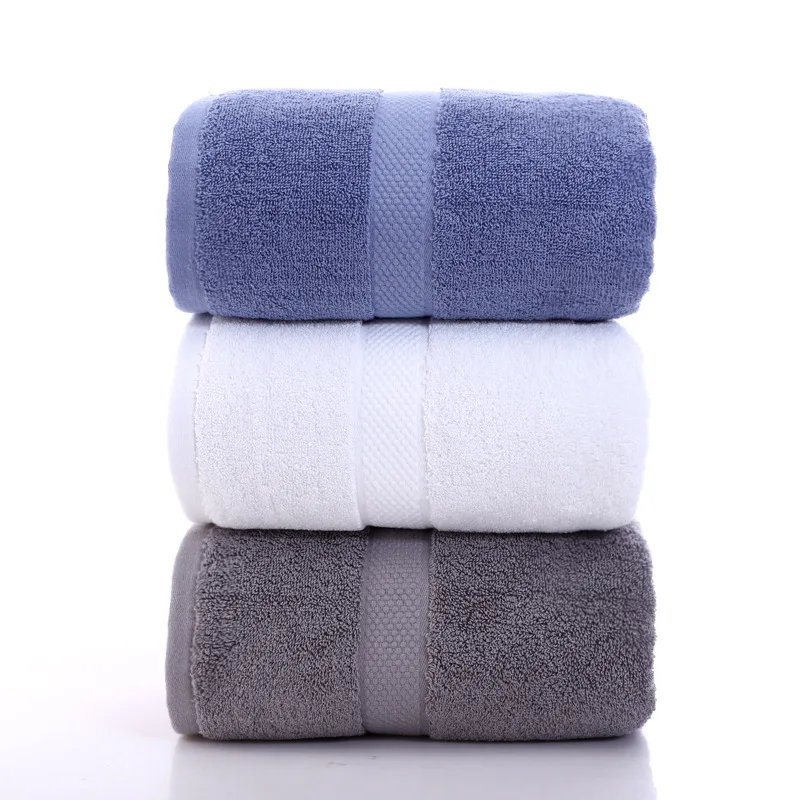 

120g towel made of pure cotton, enlarged and thickened, absorbent and soft, high-end hotel specific adult household hair
