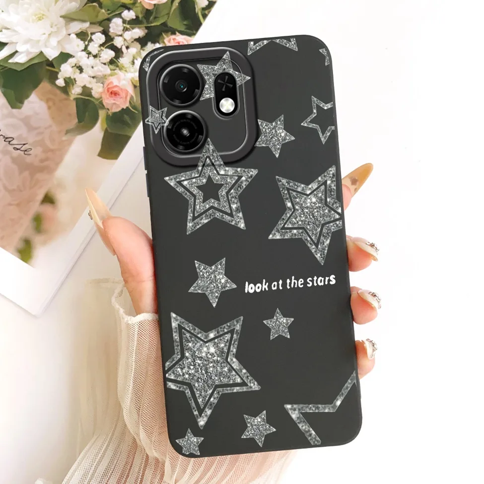 Luxury Floral Phone Case - Fashionable Silicone Cover with Cute Painted Design