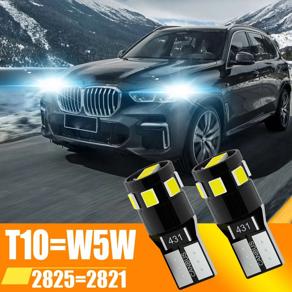For Bmw X6 E71 E72 F16 F86 2008-2019 Accessories 2pcs Led Daytime Running  Light Drl 2010 2011 2012 2013 2014 2015 2016 2017 2018