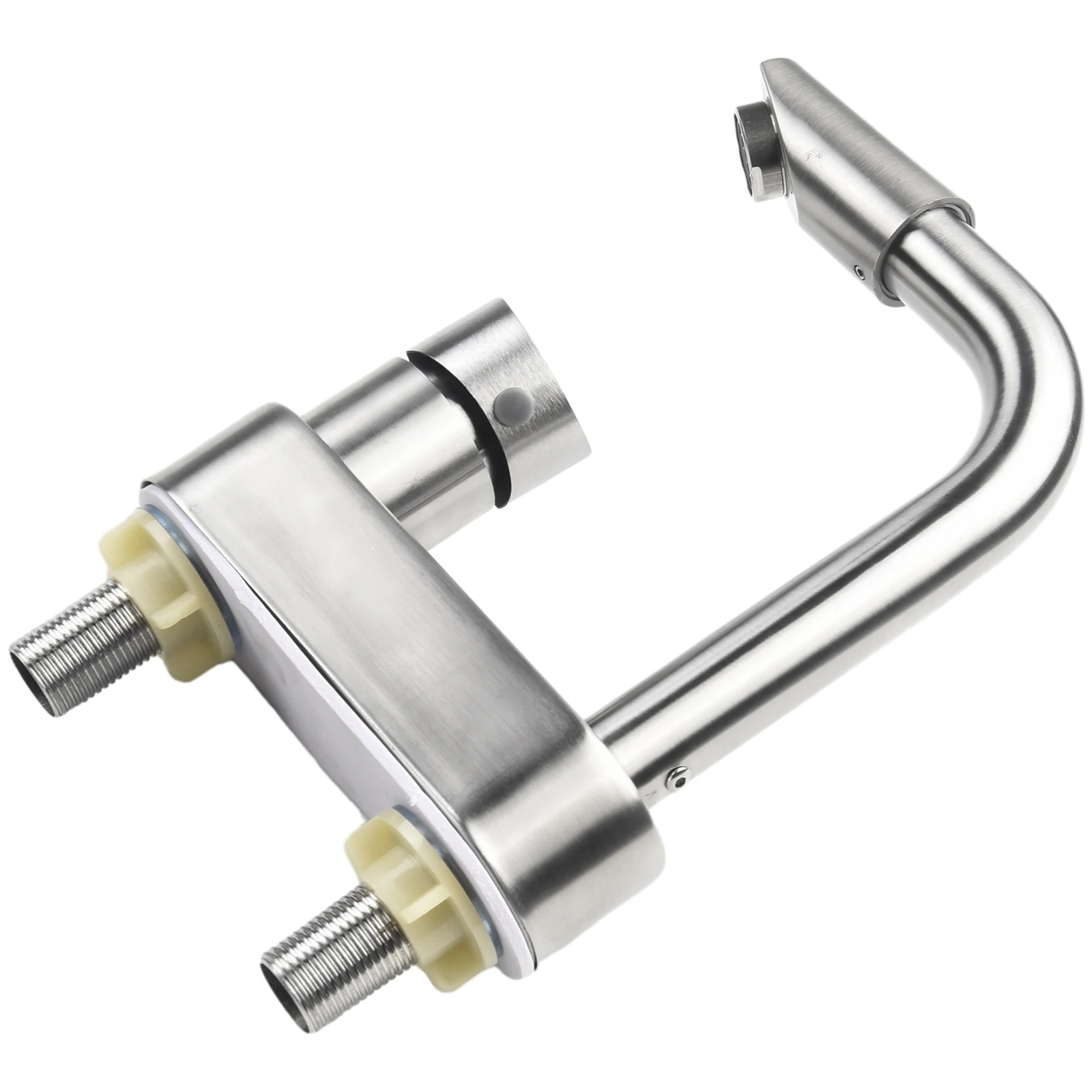 

Смесители для ванной комнаты с 2 отверстиями, смеситель из нержавеющей стали для раковины в ванной комнате, настенный смеситель холодной и горячей воды Tap, смесители для кухонной раковины