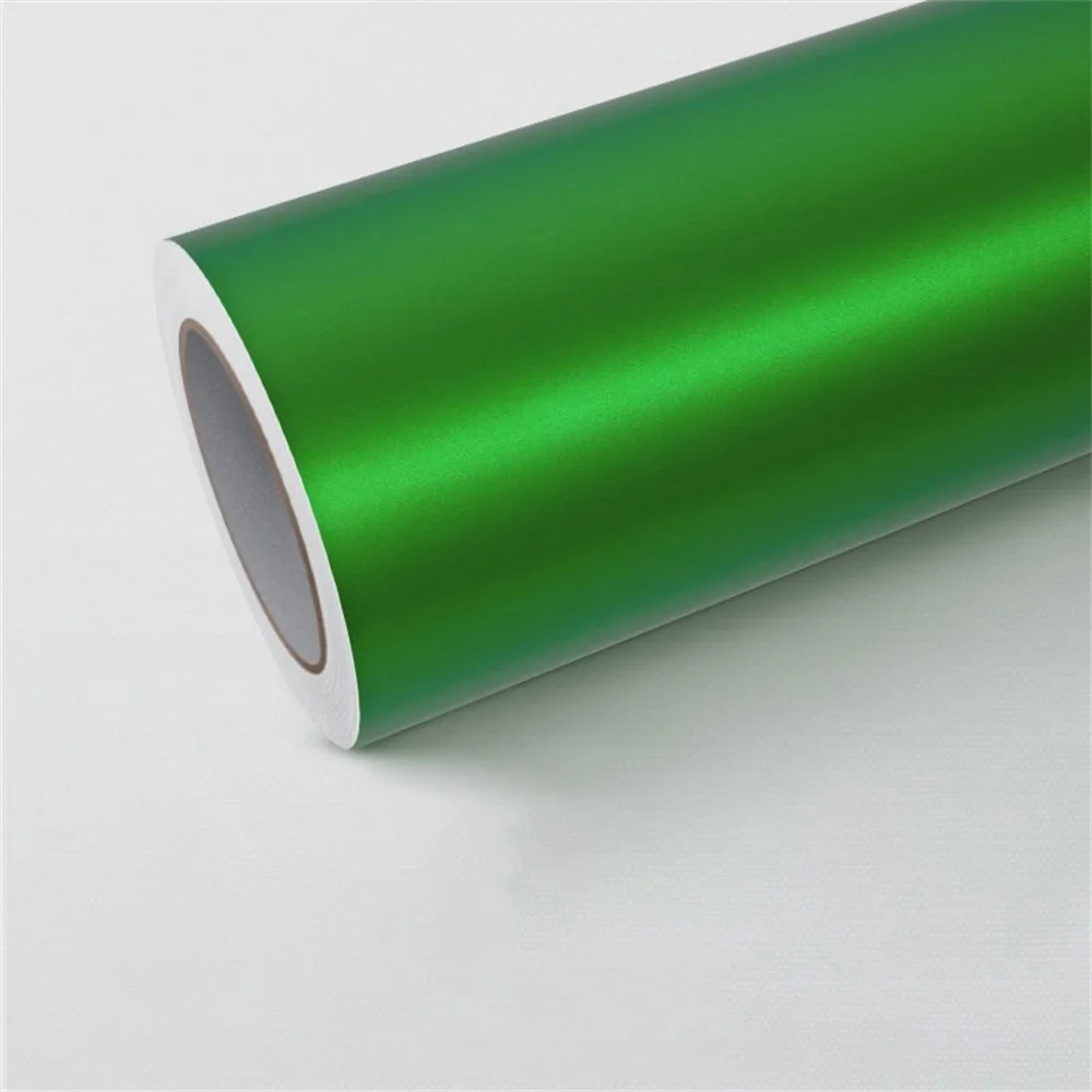 Flame Green Diy Vinyl Wrap Tecnologia Ultral Matte Metal Flake Vinyl In Fibra Di Carbonio