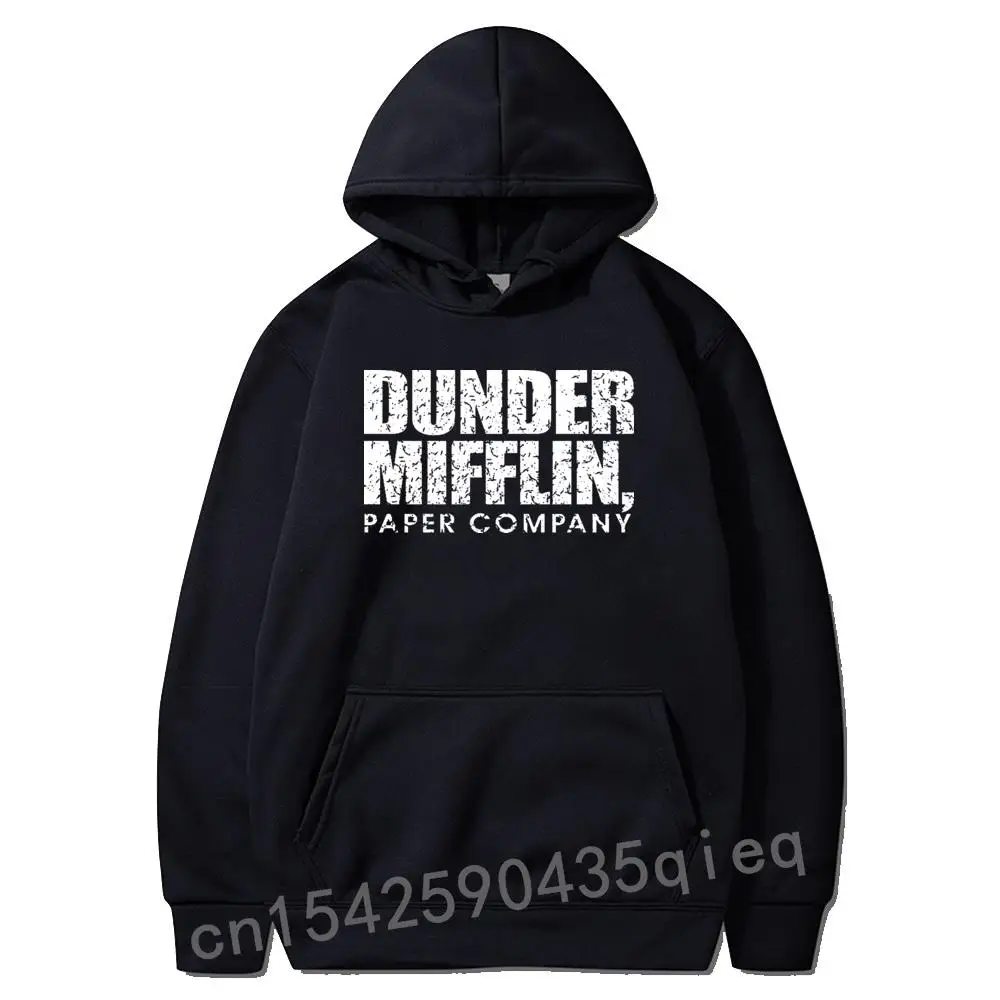 

Dunder Mifflin Paper Company Pullovers Group Men's Sweatshirts Brand New Pocket Harajuku Coat Hoodie For Men Winter Sudadera