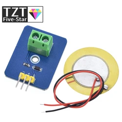 DIY KIT 3.3V/5V Ceramic Piezo Vibration Sensor Module Analog Controller Electronic Components Supplies Sensor for Arduino UNO R3