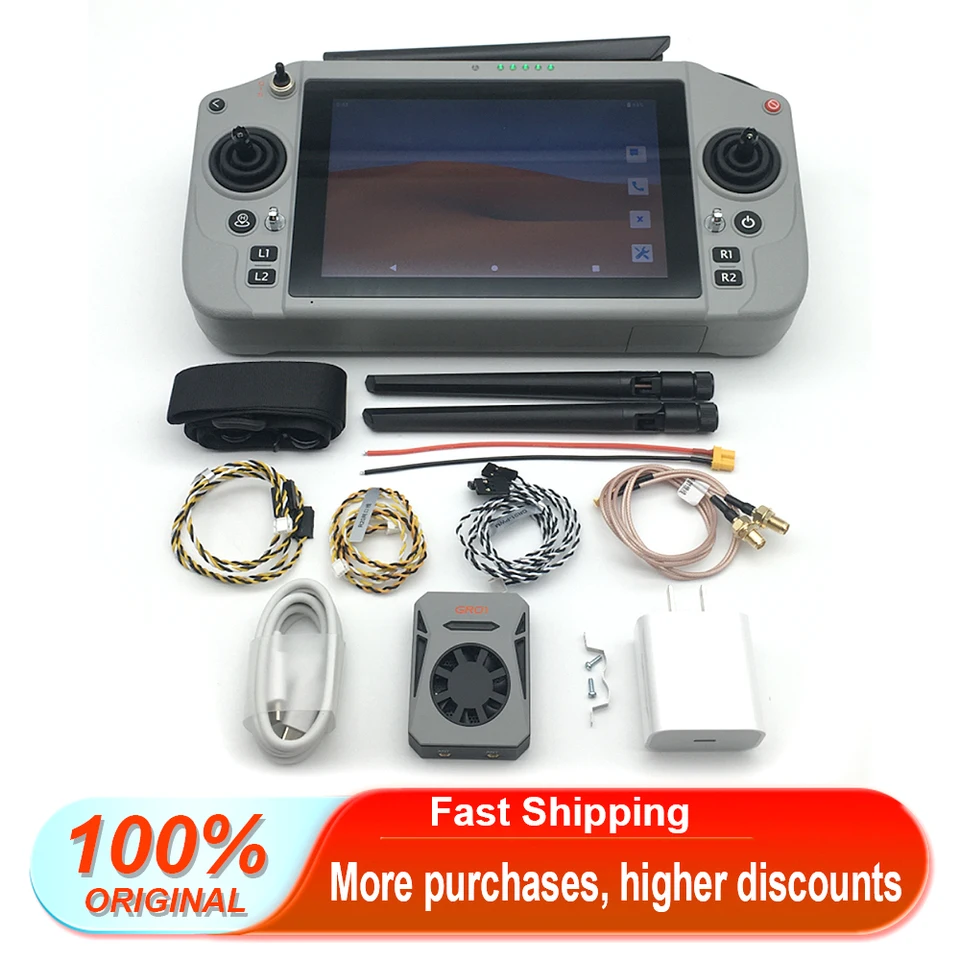 Télécommande Skydroid G20 - Écran 7 Pouces, Double Bande 2.4/5.8GHz, Pour Drones, Neuf