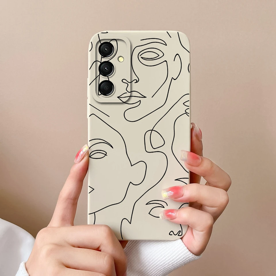 Colorful Love Heart Bear Liquid Shockproof Anti-Fall Phone Case