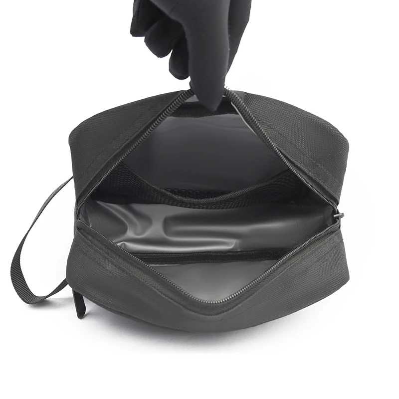 Multi pocket storage bag - toiletry bag, travel storage, casual style, handbag, lightweight and compact