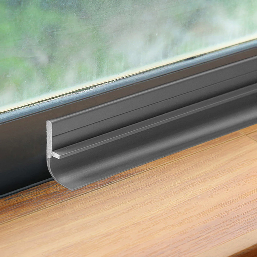 Door Bottom Seal Strip Weatherstrip Under Door Draft Stopper Windproof Seal Strip Protector Doorstop Blocker Hardware