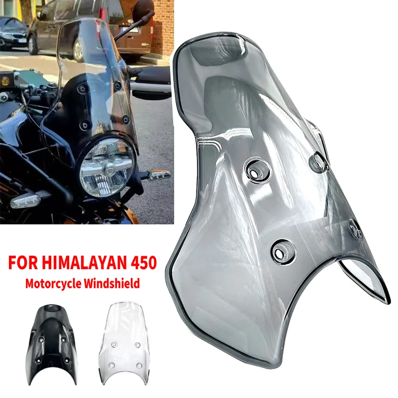 Für Himalayan 450 Motorrad Windschutzscheibe Windschutzscheibe Erhöhte Windschutzscheibe Für Himalayan 450 Himalayan 452 Himalayan 450 2024 2025