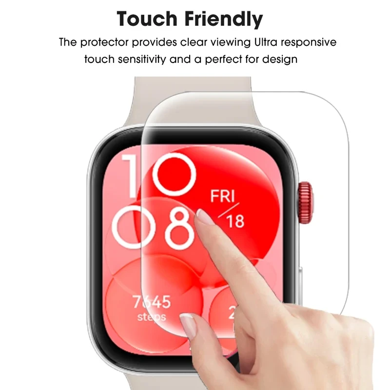 Hydrogel Film HD Soft Anti-Scratch Screen Protector - Premium Smartwatch Accessory