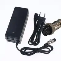 CCA4-1 Set Power Adapter 54.6V 2A Lithium Battery Charger With GX16-3 Pin US/EU Plug For 52V Li-ion Battery Input 100-240V - Image 3