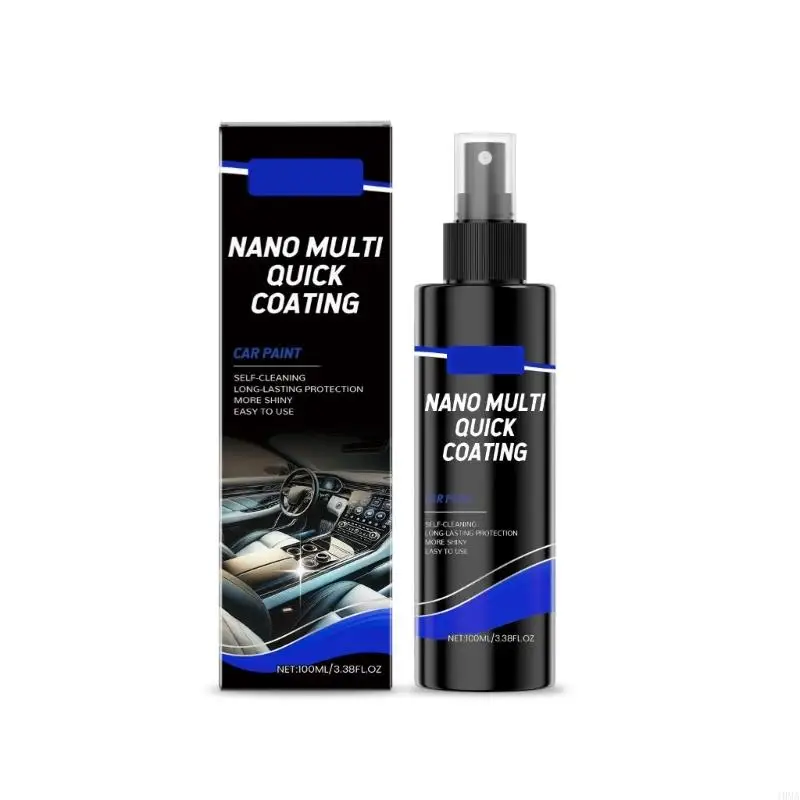 J0MA 100ml Car Interior Cleaner Quick & Easy Application Deep Clean Vehicle Freshener Upgrades for Leather & Carpet