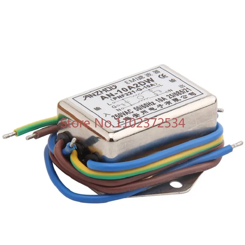 

5PCS AN-10A2DW EMI filter 10A stripline filter inductance filter PNF221-G-10A