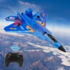 RC Plane F22 Raptor 2.4G 2CH Remote Control Aircraft EPP Foam RC Glider Fighter Toys for Children Gifts 1