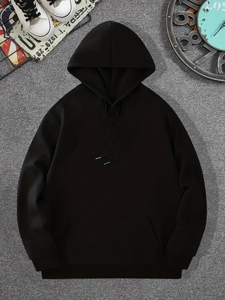 Men Casual Hoodie Cute Kangaroo Volleyball Design