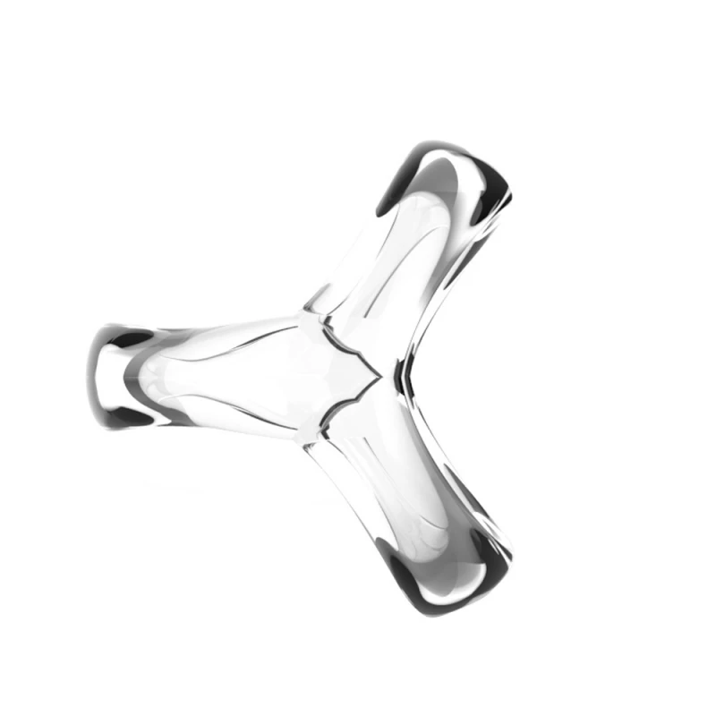 Adult Gadgets of Clear Silicone Triple Restraint Penis Ring for Classic Erection Binding Delay Ejaculation Rubber Cock Sex Toys - 4