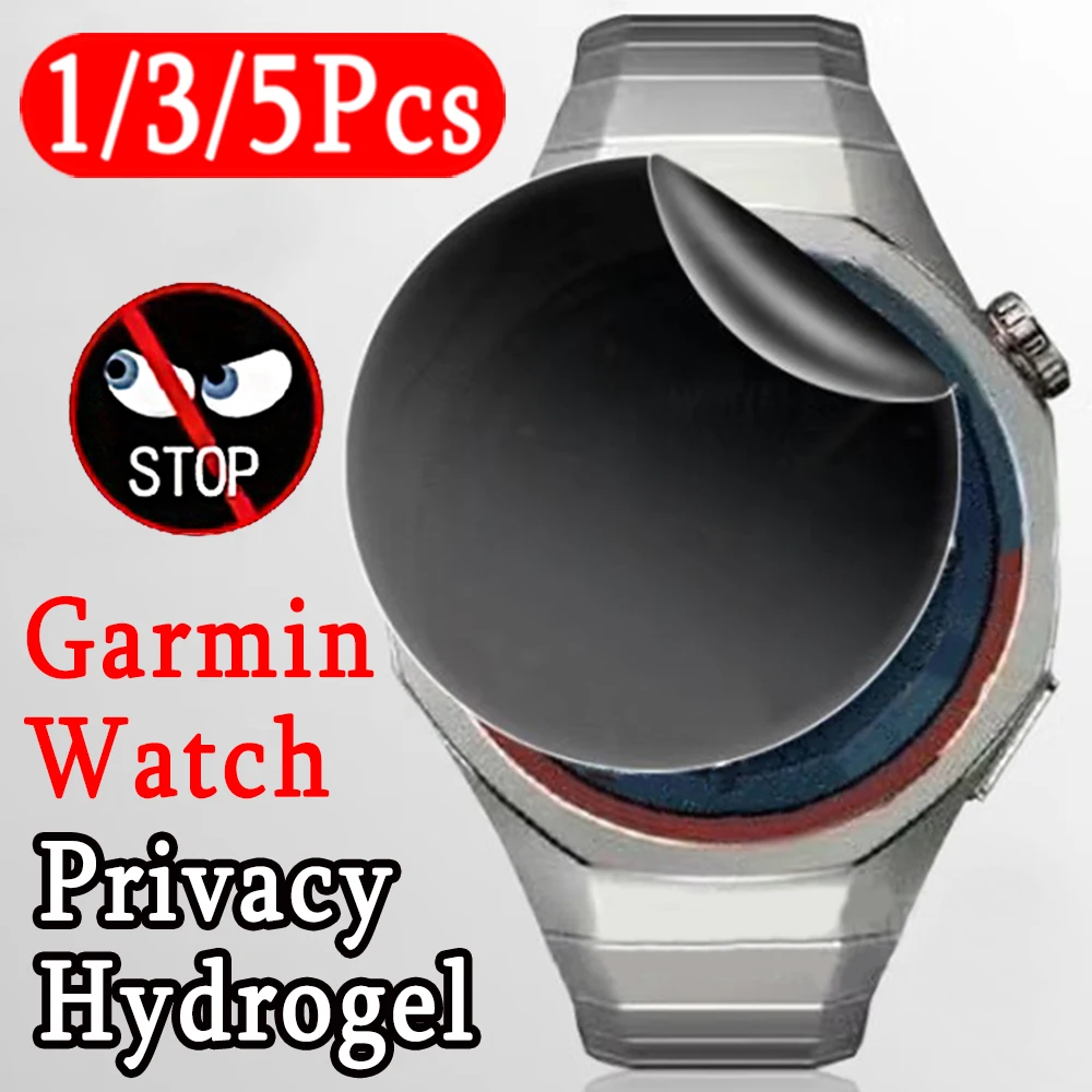 Enhanced Privacy Hydrogel Watch Screen Protector Film (1-5 Pieces)