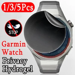 Enhanced Privacy Hydrogel Watch Screen Protector Film (1 - 5 Pieces) - 5Pc Privacy Hydrogel (Garmin Venu 2 Plus)