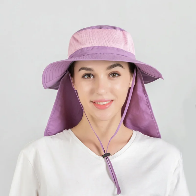 

Unisex Breathable Sun Hats for Women Summer Hat Wide Brim UV UPF Comfortable Outdoor Fishing Hiking Hat for Female 2022