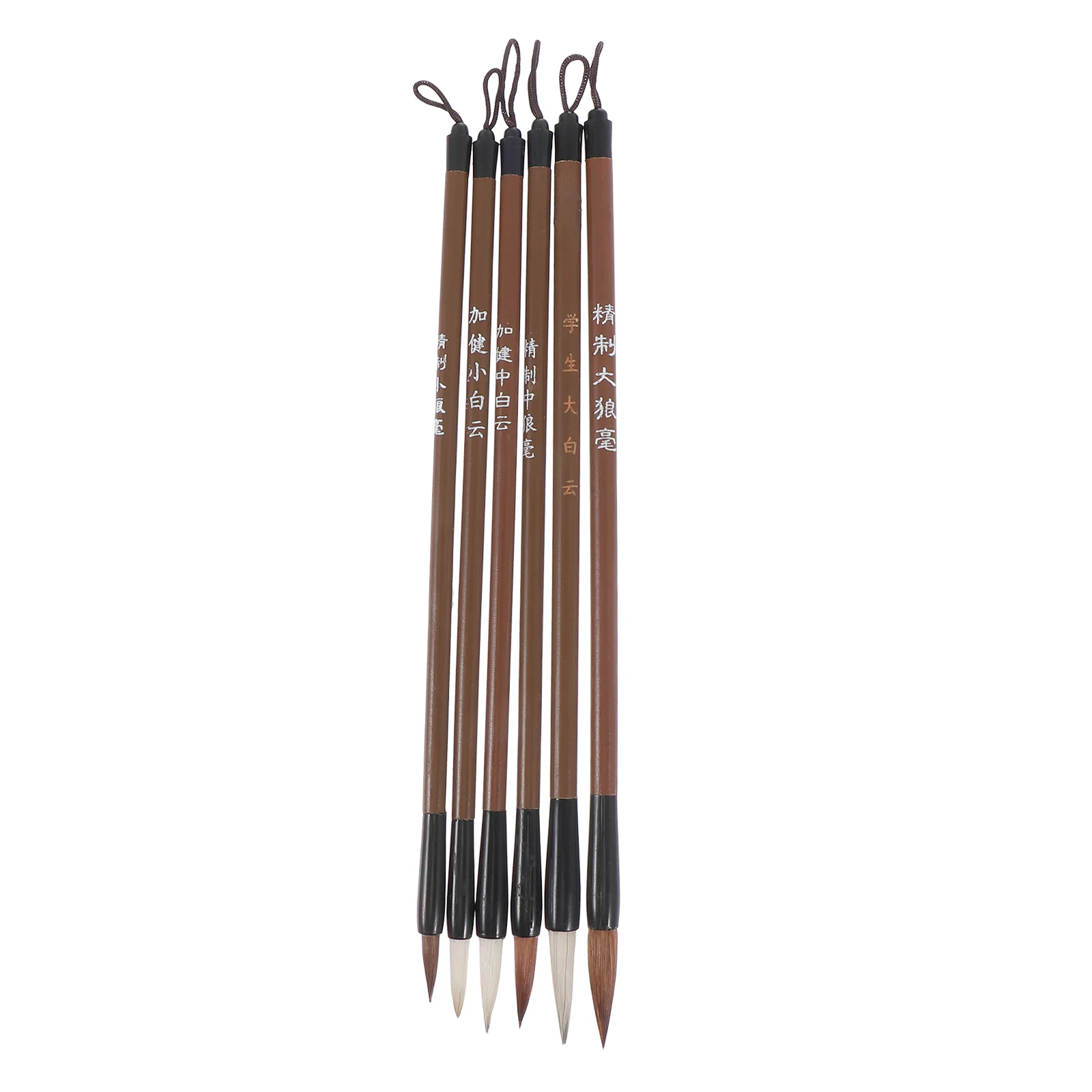 Chinese Writing Brush Calligraphy Learning Supplies Traditional Sumi Brushes Ink Painting Brush Chinese Weasel Hair Brushes