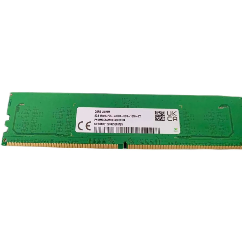 1Pcs For RAM 8G 8GB DDR5 4800 1RX16 PC5-4800 Desktop Memory HMCG66MEBUA081N 4 1Pcs For RAM 8G 8GB DDR5 4800 1RX16 PC5-4800 Desktop Memory HMCG66MEBUA081N - Image 2
