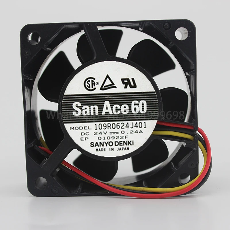 109R0624J401 24V 0.24A original 6025 large amount of equipment fan