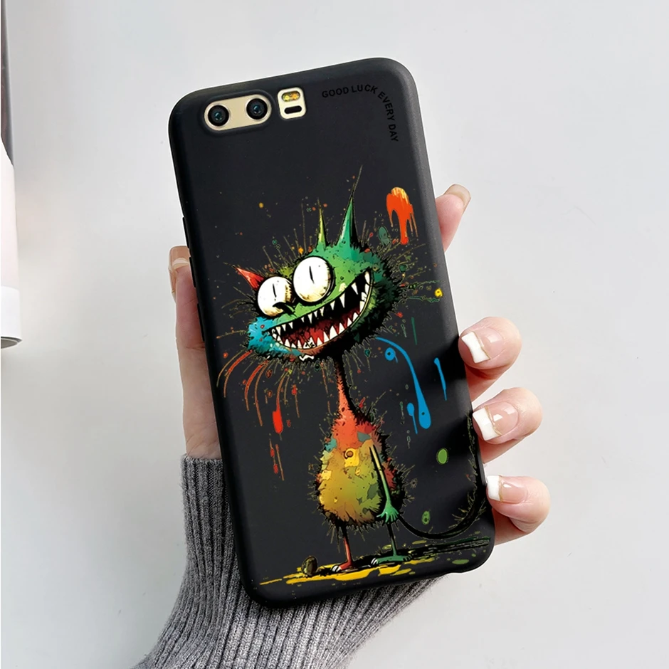 Soft Silicone Cute Patterned Shockproof Back Cover - Fashion Cartoon Design Candy Case