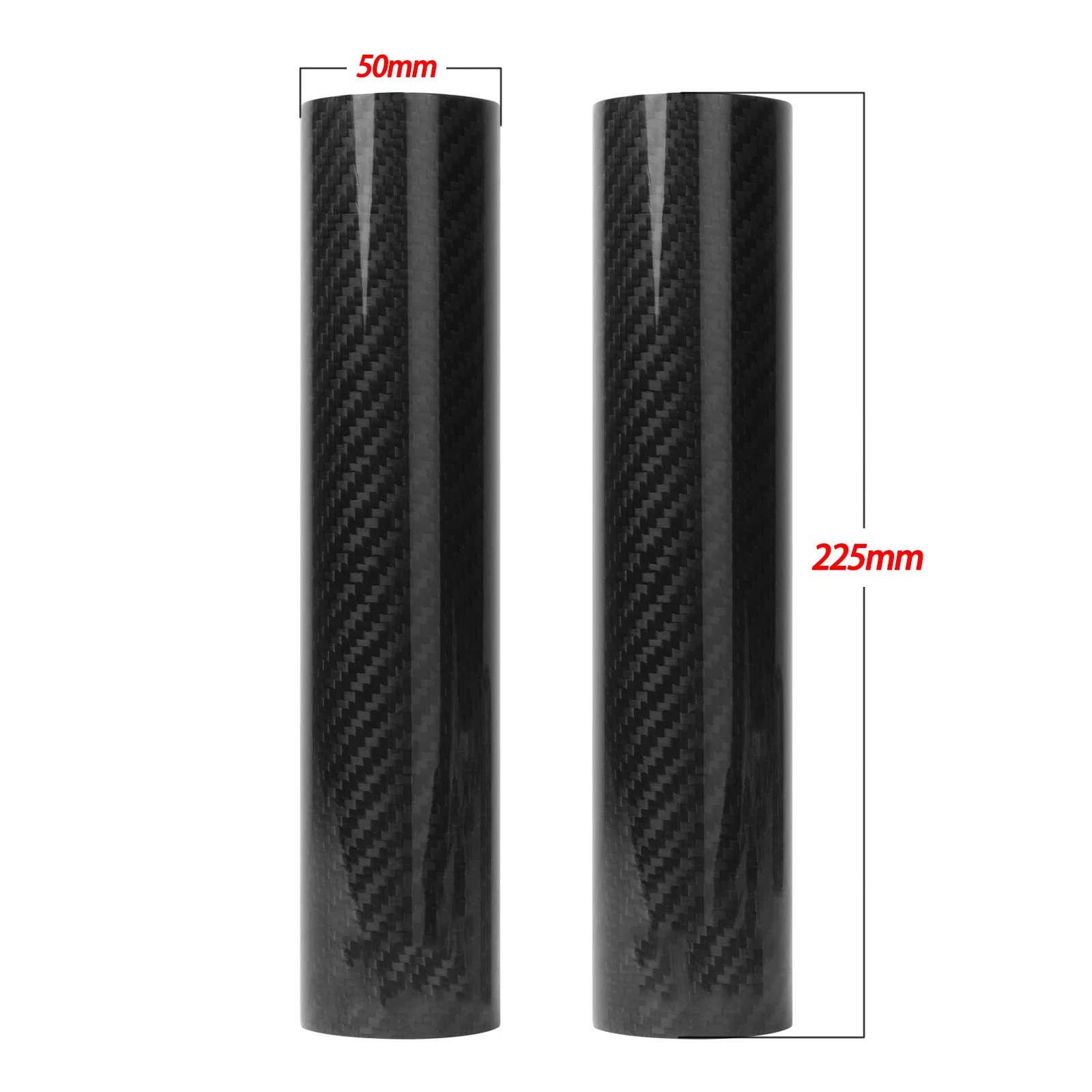 Motorcycle 160-260mm front fork wraps carbon fiber protectors for KTM Honda Yamaha Kawasaki Suzuki CRF CR YZF EXC SXF XC XCF XCW