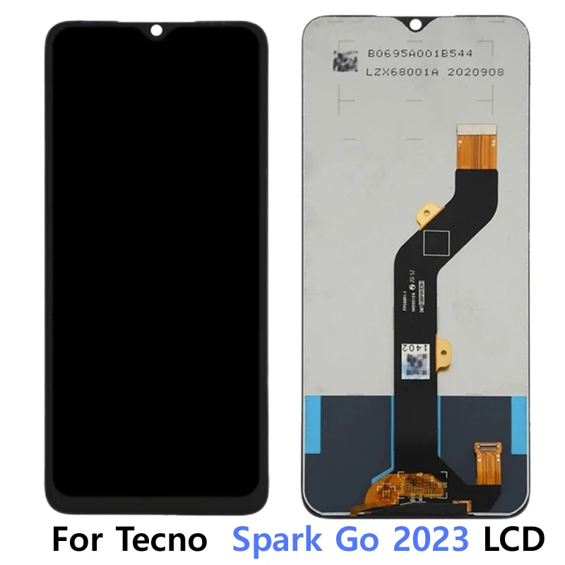 

6.56'' Original For Infinix Tecno Spark Go 2023 LCD BF7 Display Screen Touch Panel Digitizer Assembly Replacement Parts