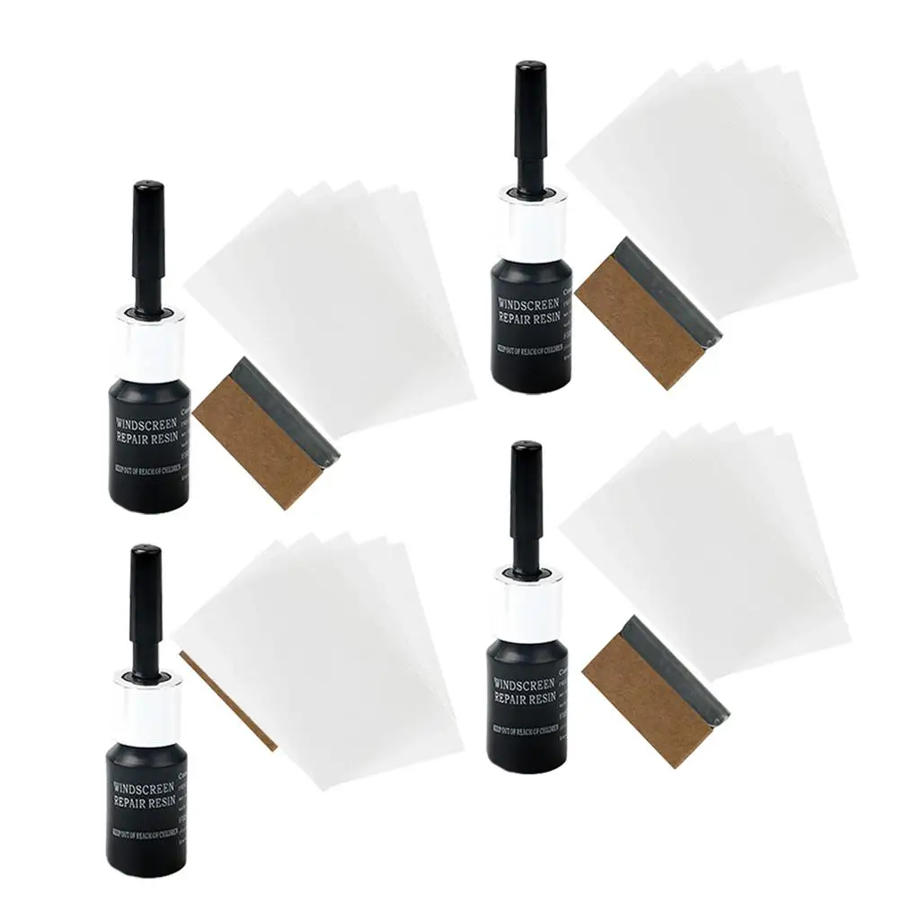 

4 шт., набор для ремонта лобового стекла автомобиля