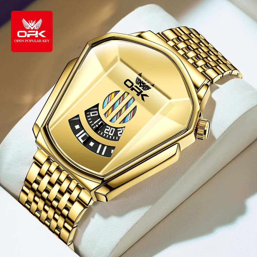 OPK 8172 Watches For Men Brand Multifunctional Chronograph