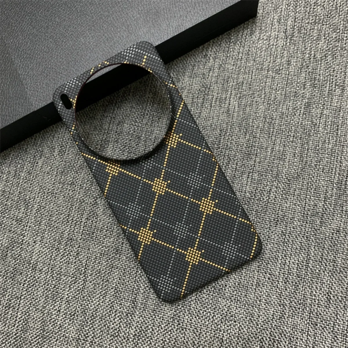 Luxury Carbon Fiber Texture Phone Case - Ultra Slim, Shockproof, Premium Back Cover