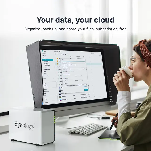 Original Synology DS223j 2-Bay DiskStation NAS Server SATA 6Gb/s RAID 1xGbE  NAS Memory (Diskless) - AliExpress