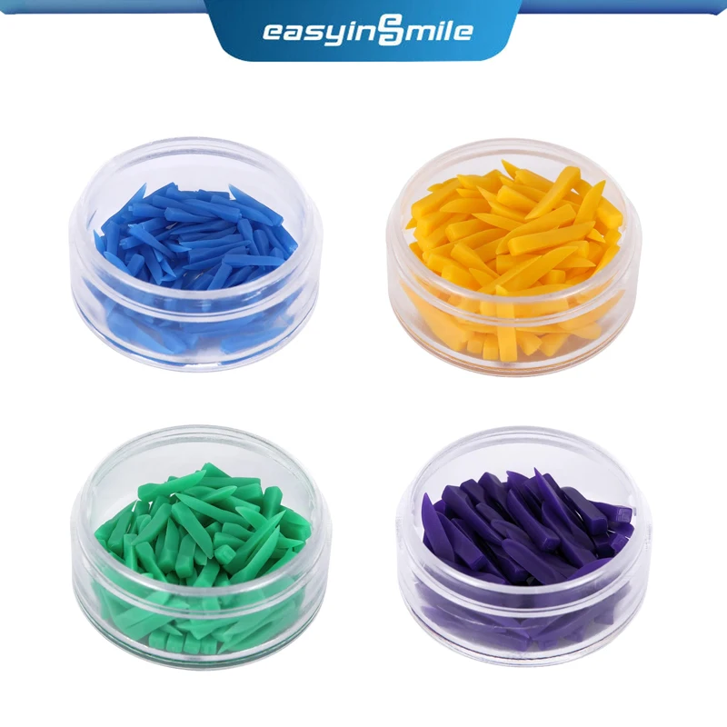 

100/400pcs Easyinsmile Dental Wedges Disposable Tooth Gap Wedge medical grade plastic Dental supplies Dentist Tools