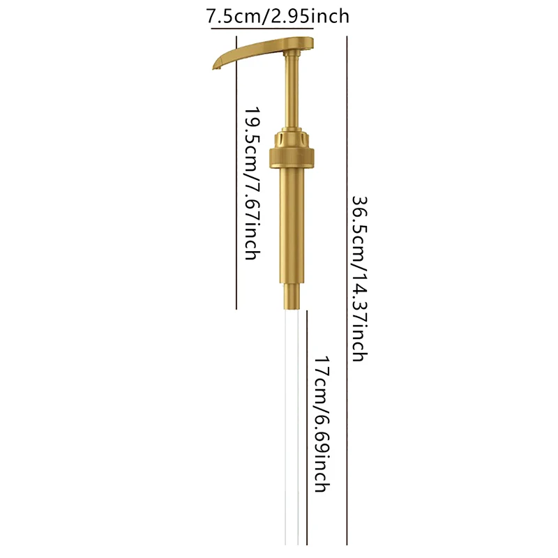 1 pz. Pompe per sciroppo, dispenser di salsa di ricambio, ugello a pressione, contenitori per pompe per caffè, condimento da cucina, liquido_voghion.com