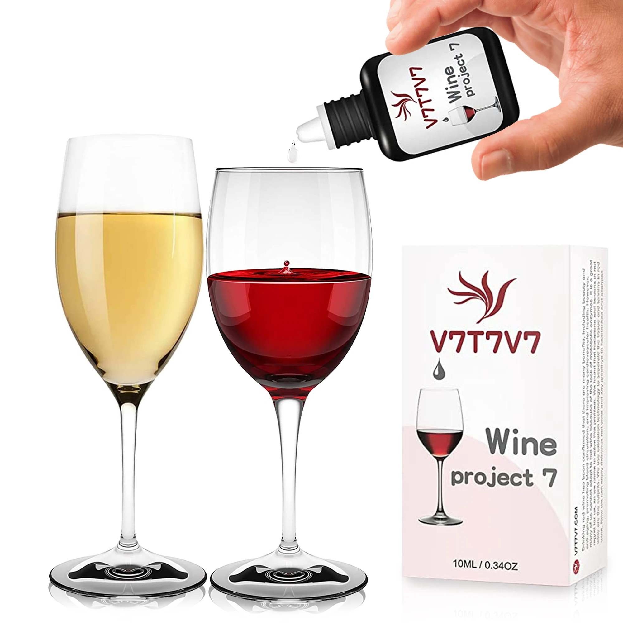 V7t7v7 Wine Sulfite Filter To Remove And Histamine, Eliminate Headaches