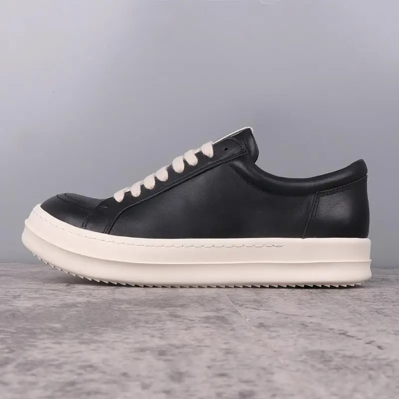 

Unisex Lace-Up Flat Shoes Spring Autumn 2023 New Mixed Colors Thick Bottom Unisex Sneakers Fashion Temperament Casual Shoes