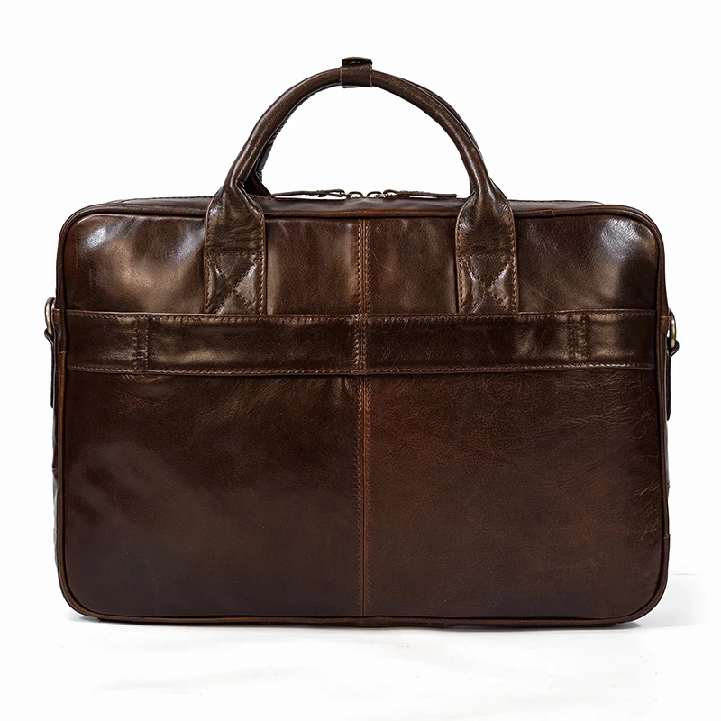 Laptop Bag 17 - Premium Leather (No. 1)