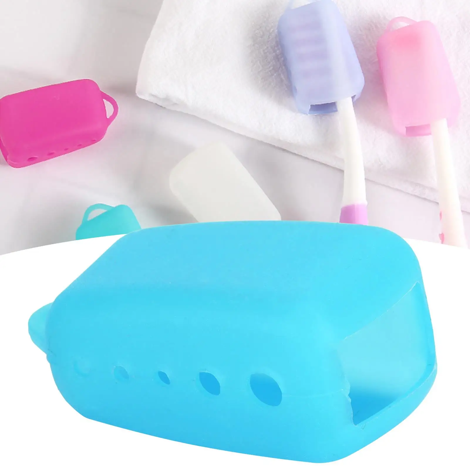 Silicone Electric Toothbrush Head Cover-Protective Cap for home , Travel & Camping-4 Color Options