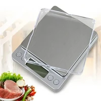 Digital Kitchen Scale Mini Pocket Stainless Steel Precision Jewelry Electronic Balance Weight Gold Gram 0.1/3000g Weigh Scales 2