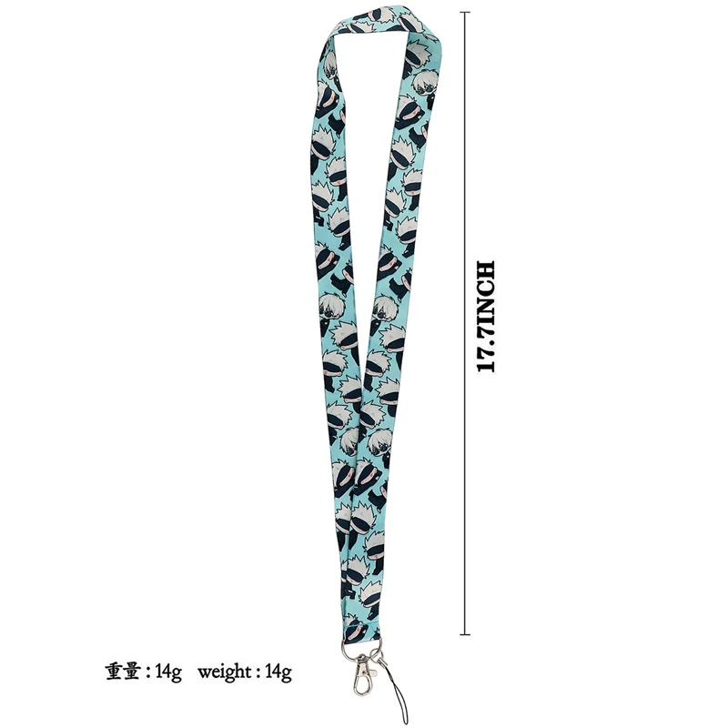 Anime Lanyards Jujutsu Kaisen Art Cartoon Fashion For ID Name Card