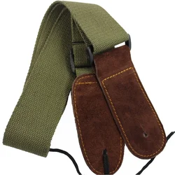 Adjustable Pure Cotton Guitar Strap with Optional Picks - Perfect for Acoustic, Electric, or Bass Guitars (3)