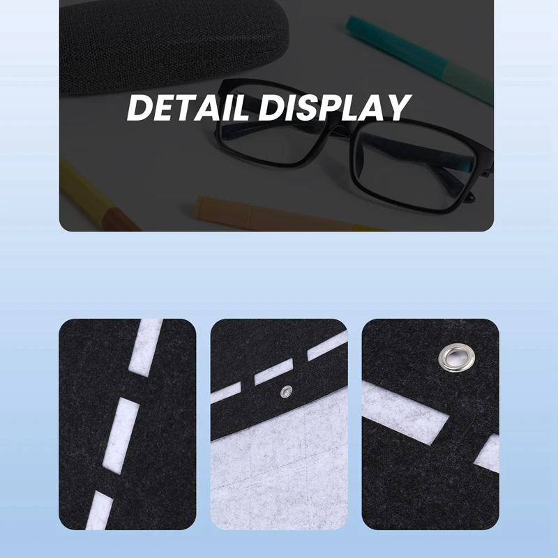 HOT-Glasses Organizer Sunglasses Organizer Storage Hanging Bag Sunglasses Eyeglasses Display Show Holder Wall Mount Eyewear Hold 2