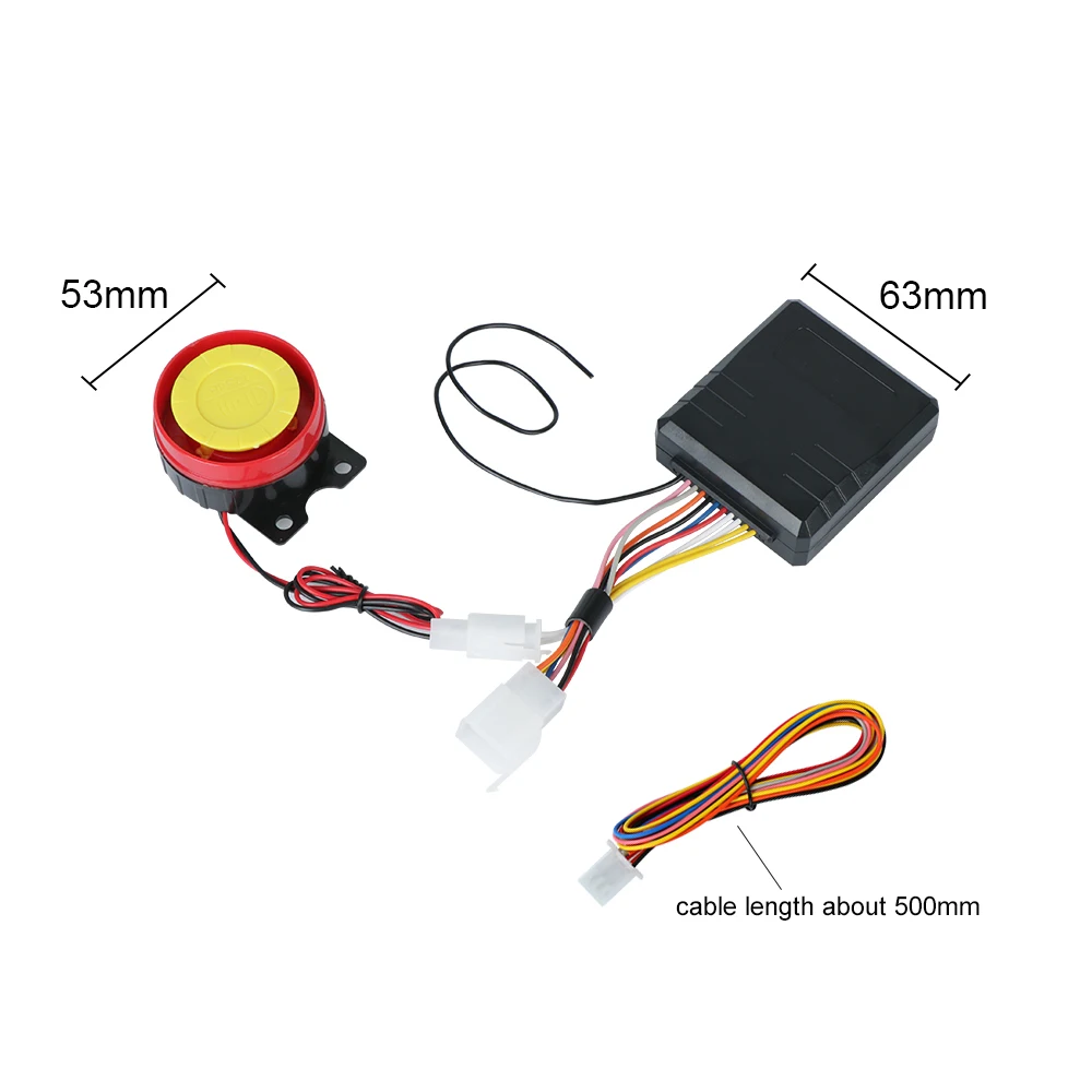 Advanced Anti-Theft Security System with Remote Controlสำหรับ E-bike & Motorbike