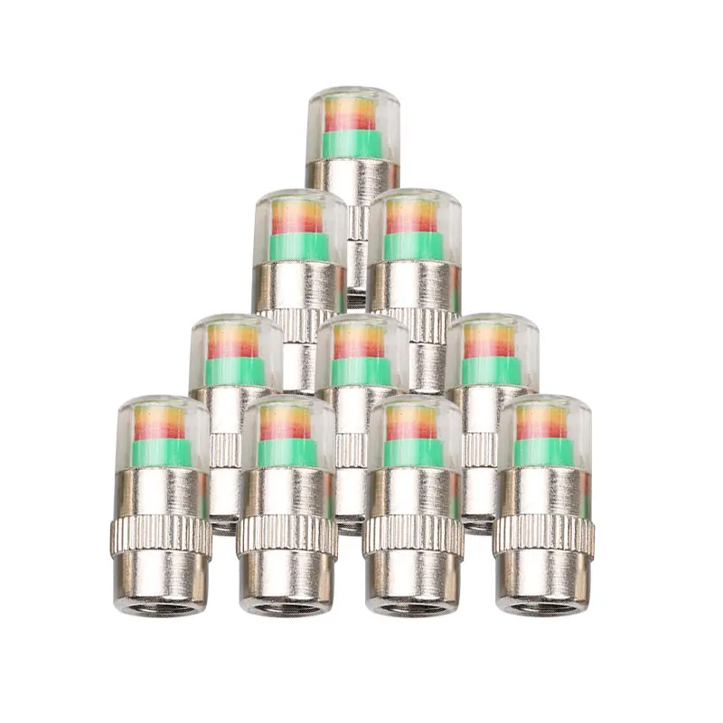 

4PCS/SET Mini Useful Car Track Sensor Safety LED Universal Car Diagnostic Tools Indicator Alert Tire Pressure Monitor Valve