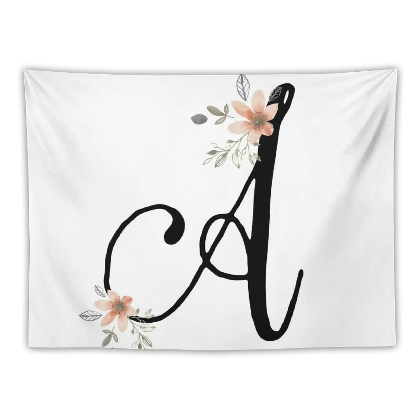 

New Monogram A Tapestry House Decoration Aesthetic Room Decors Tapestry Wall Hanging Tapete For The Wall