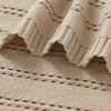 90*70cm Cotton Baby Receiving Blankets for Newborn Girls & Boys Super Soft Dual-Use Crib Nap Stroller Bedding Cradle Quilt Solid 4