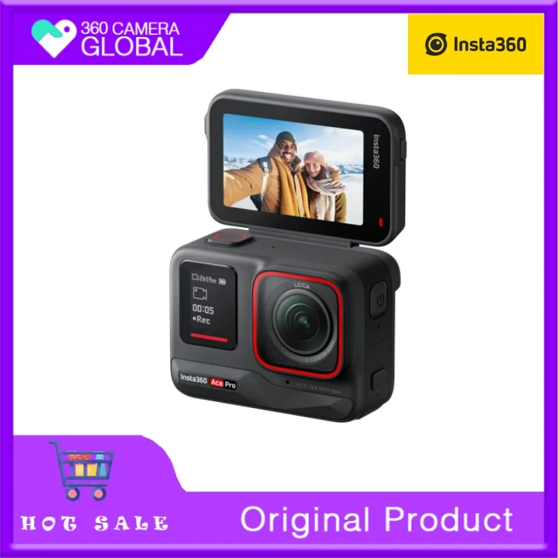 Insta360 Ace Pro - Waterproof Action Camera Co-Engineered with Leica, 1/1.3\