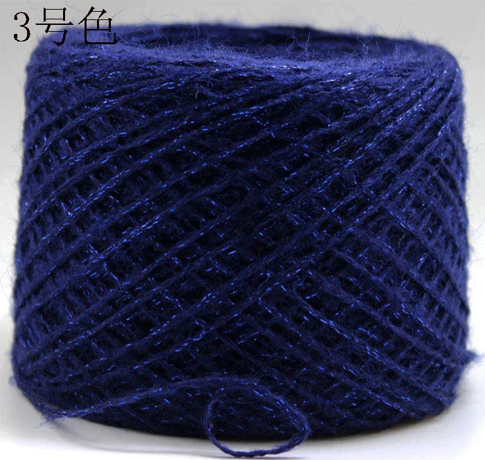 50g Mohair metallized thread yarns coarse mercerized yarn knitting yarn acrylic chenille burly spun crochet zl49 knitting yarn knitting wool yarn crochet yarn chenille yarn metallic yarn metallic thread